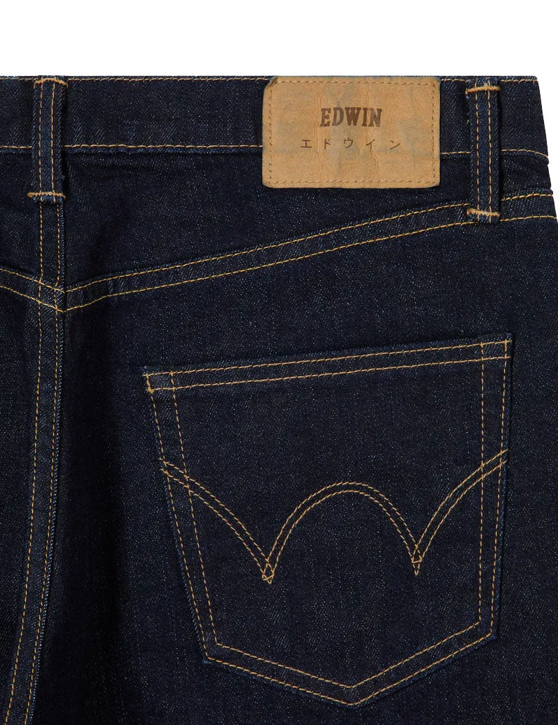 EDWIN REGULAR TAPERED JEANS KAIHARA BLUE RINSED