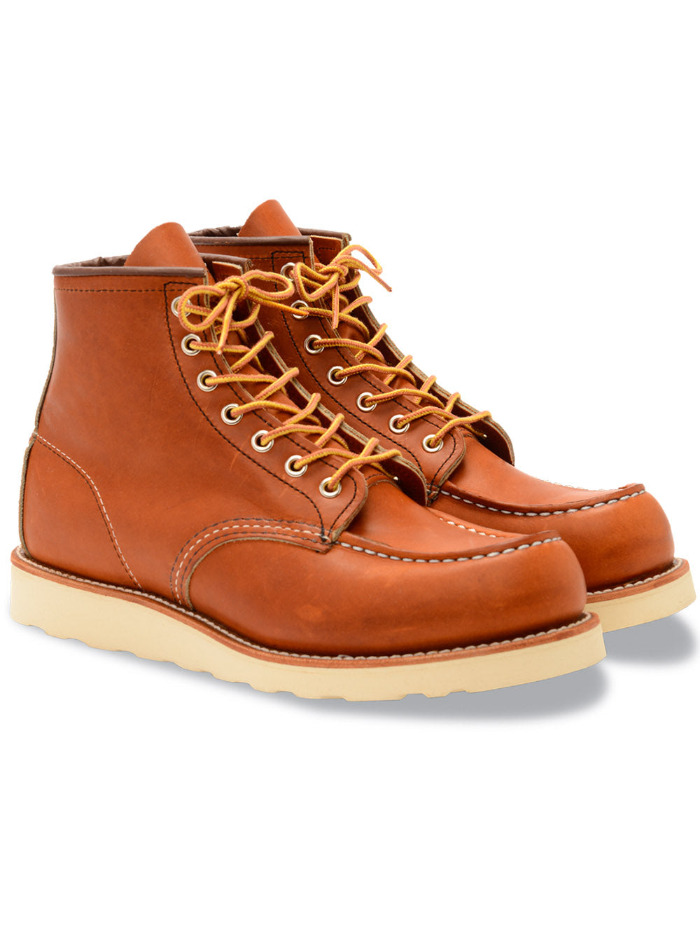 RED WING 875 6" MOC TOE BOOTS ORO LEGACY LEATHER