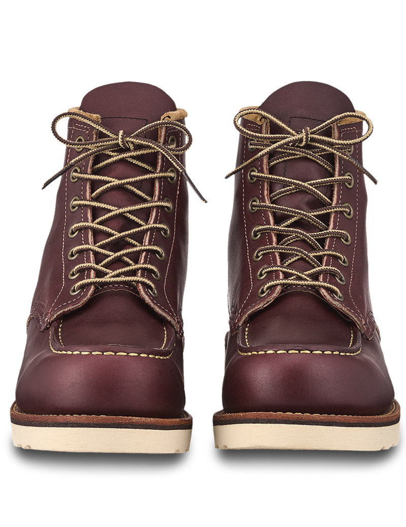 Red Wing 8856 6" Moc Toe Boots Oxblood Mesa Leather