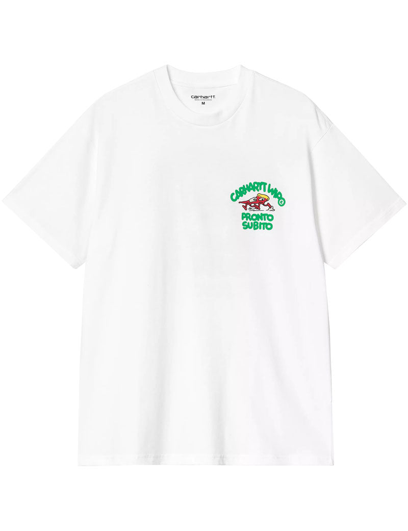 Carhartt WIP Short Sleeved Pronto T-Shirt White