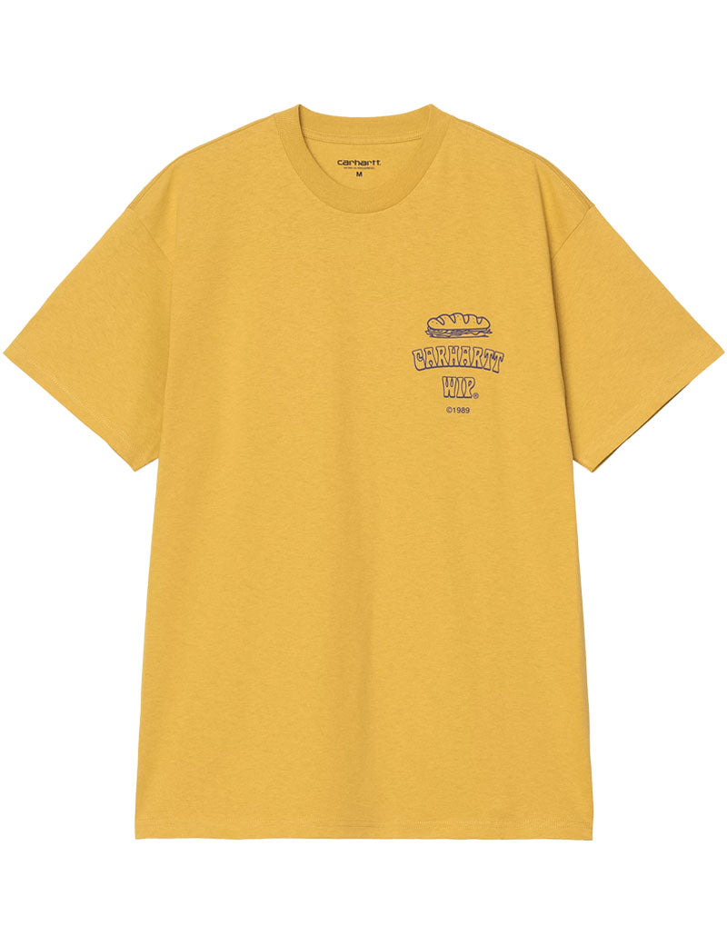 Carhartt WIP Short Sleeved Sandwich T-Shirt Suncrest
