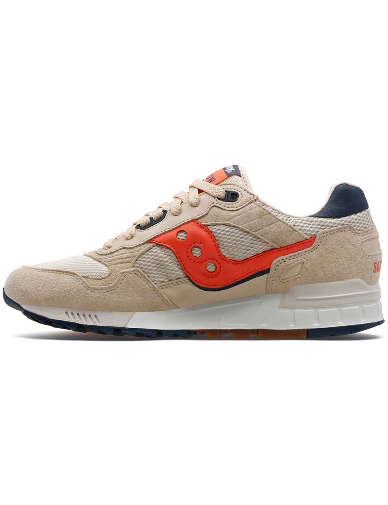 Saucony Shadow 5000 Trainers Beige Blue