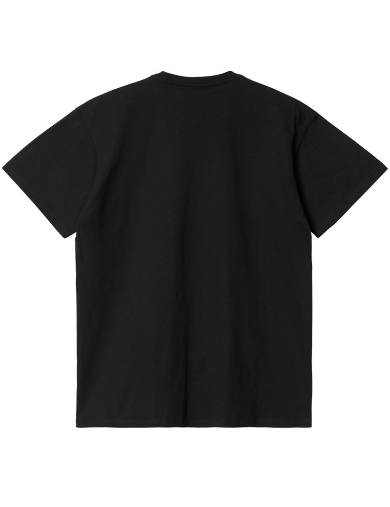 CARHARTT WIP CHASE SHORT SLEEVE T-SHIRT BLACK GOLD