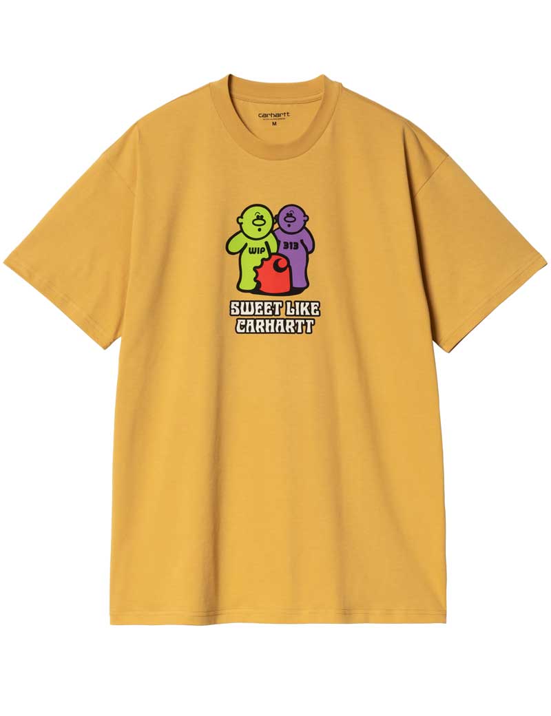 CARHARTT WIP GUMMY SHORT SLEEVE T SHIRT SUNRAY