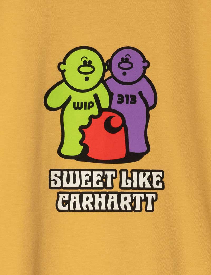 CARHARTT WIP GUMMY SHORT SLEEVE T SHIRT SUNRAY