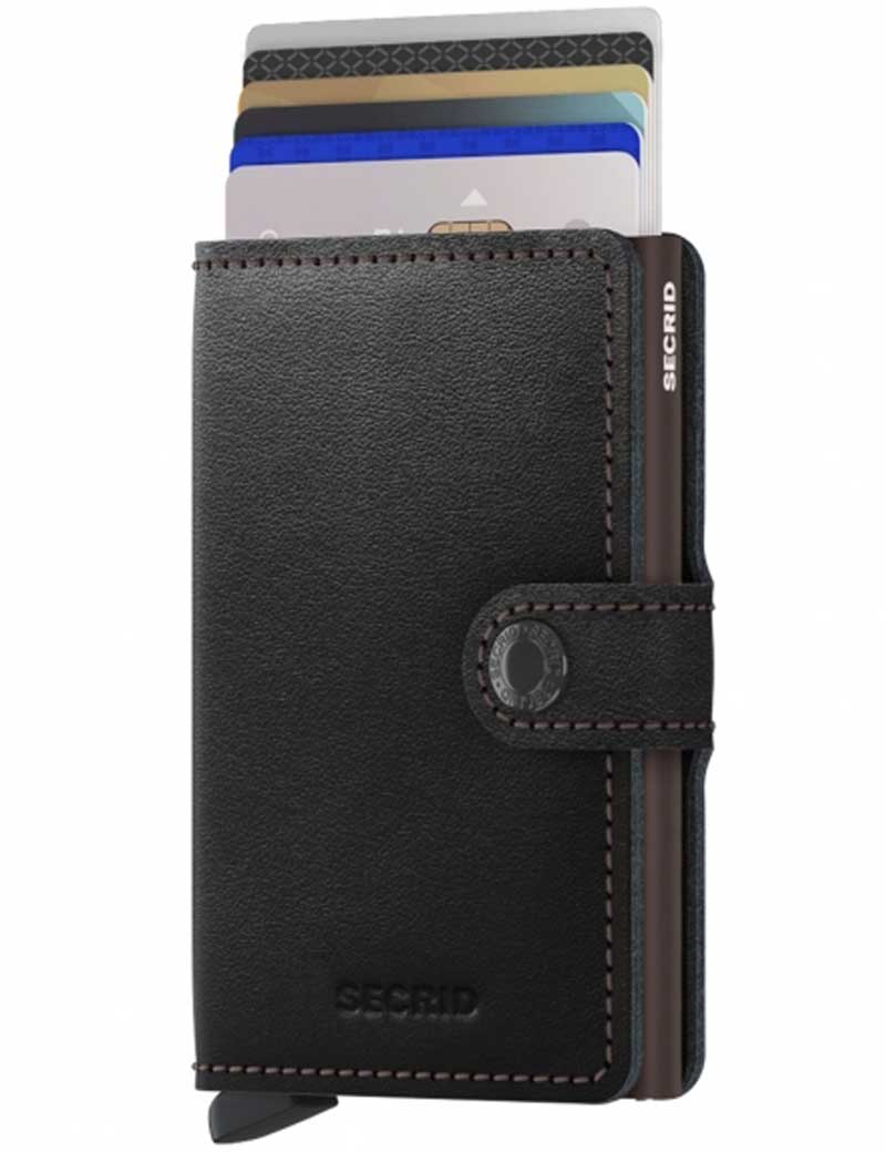 Secrid Miniwallet Original Wallet Black Brown