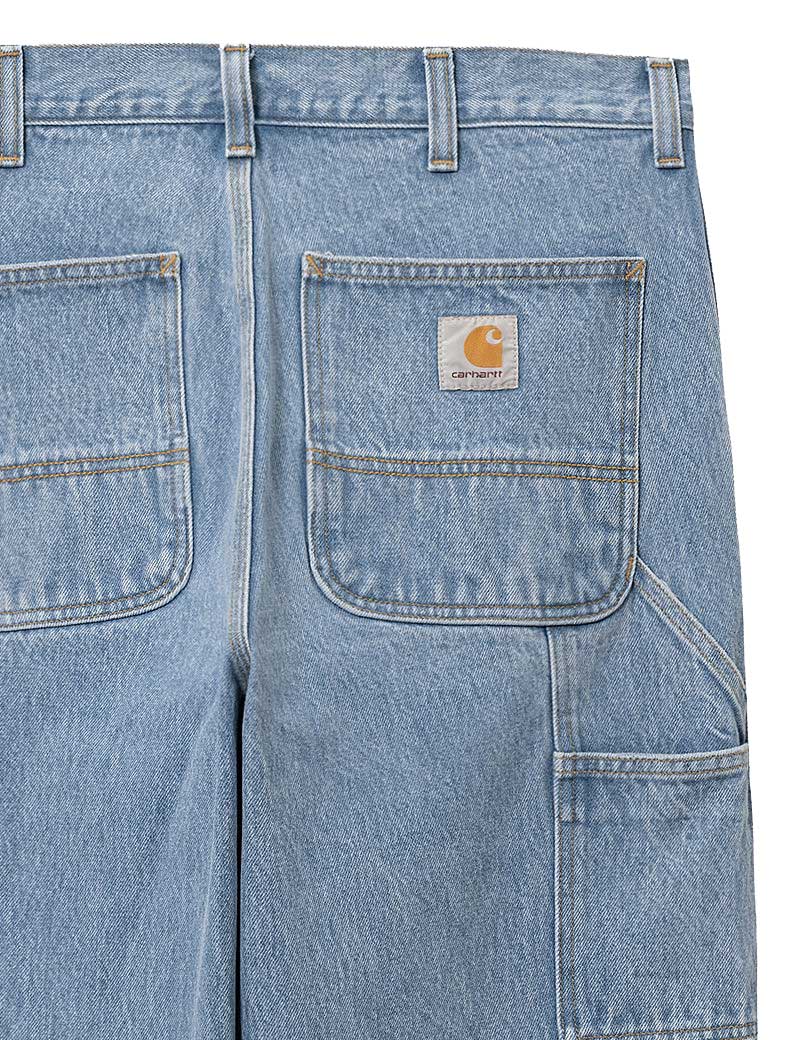 CARHARTT WIP SINGLE KNEE PANT BLUE STONE BLEACHED