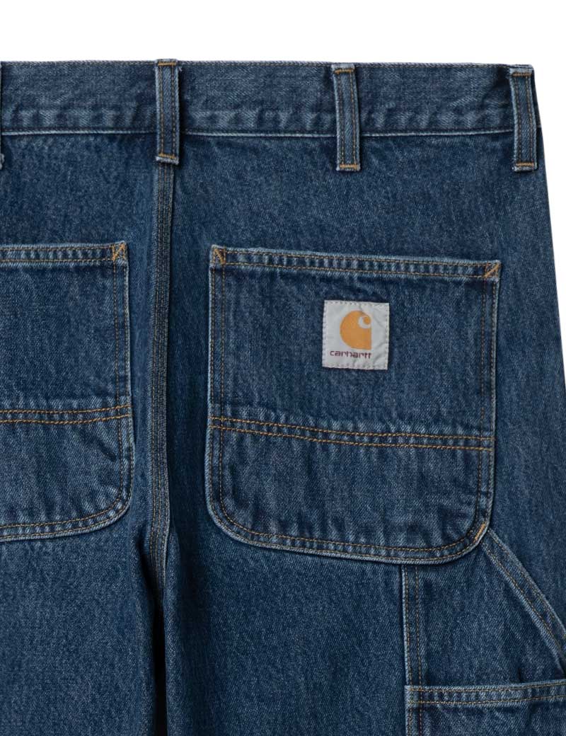 Carhartt Wip Single Knee Pant Smith Blue Stone Washed