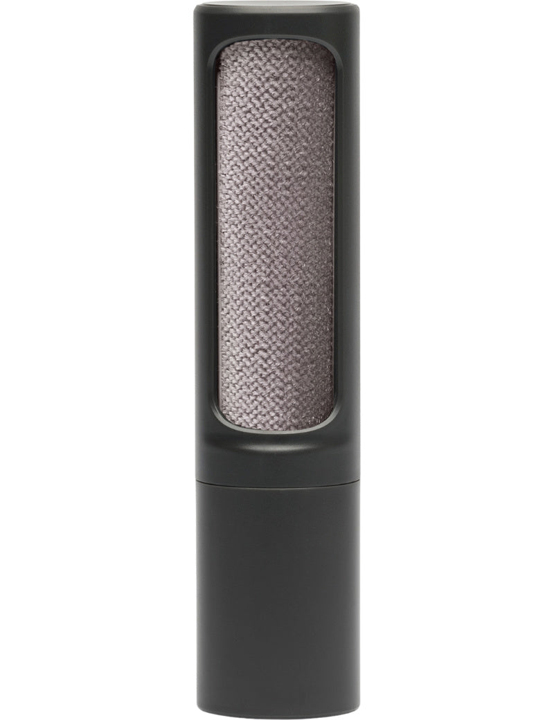 Steamery Lint Brush Charcoal Open