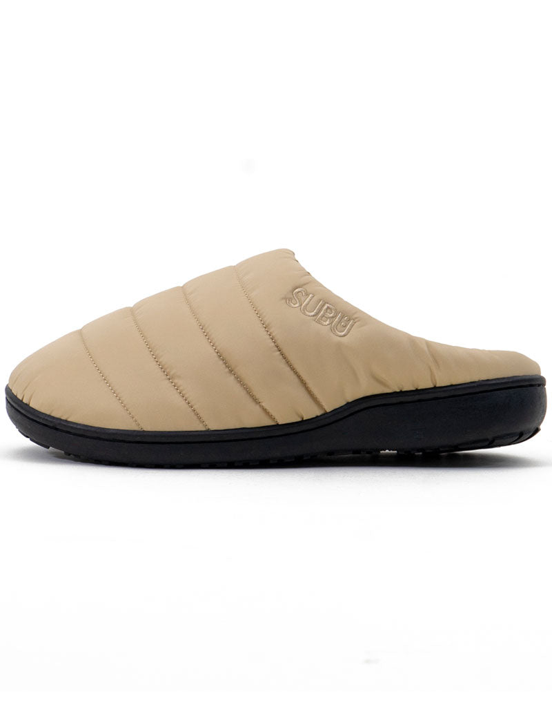 SUBU PERMANENT F-LINE INSULATED WINTER SANDALS BEIGE