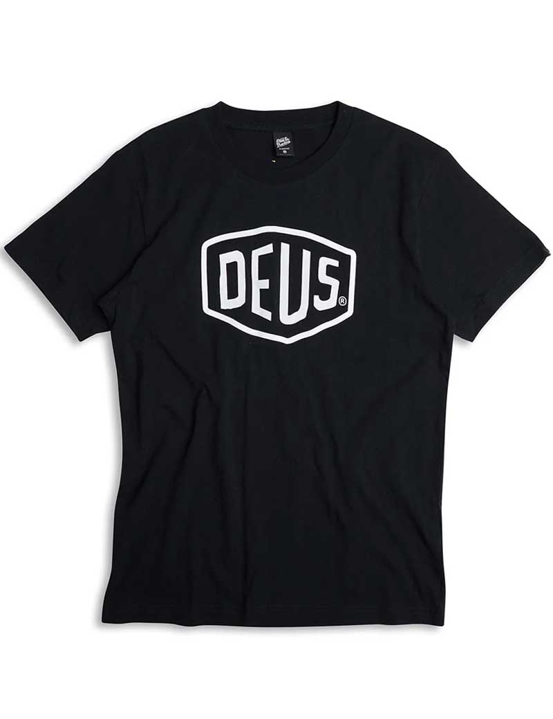 DEUS EX MACHINA SHIELD T-SHIRT BLACK