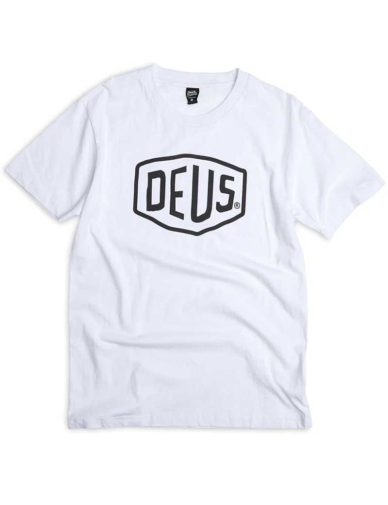 DEUS EX MACHINA SHIELD T-SHIRT WHITE