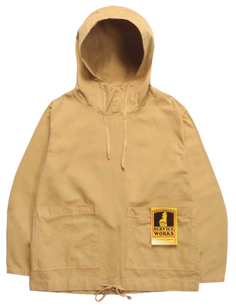 SERVICE WORKS MARKET SMOCK TAN