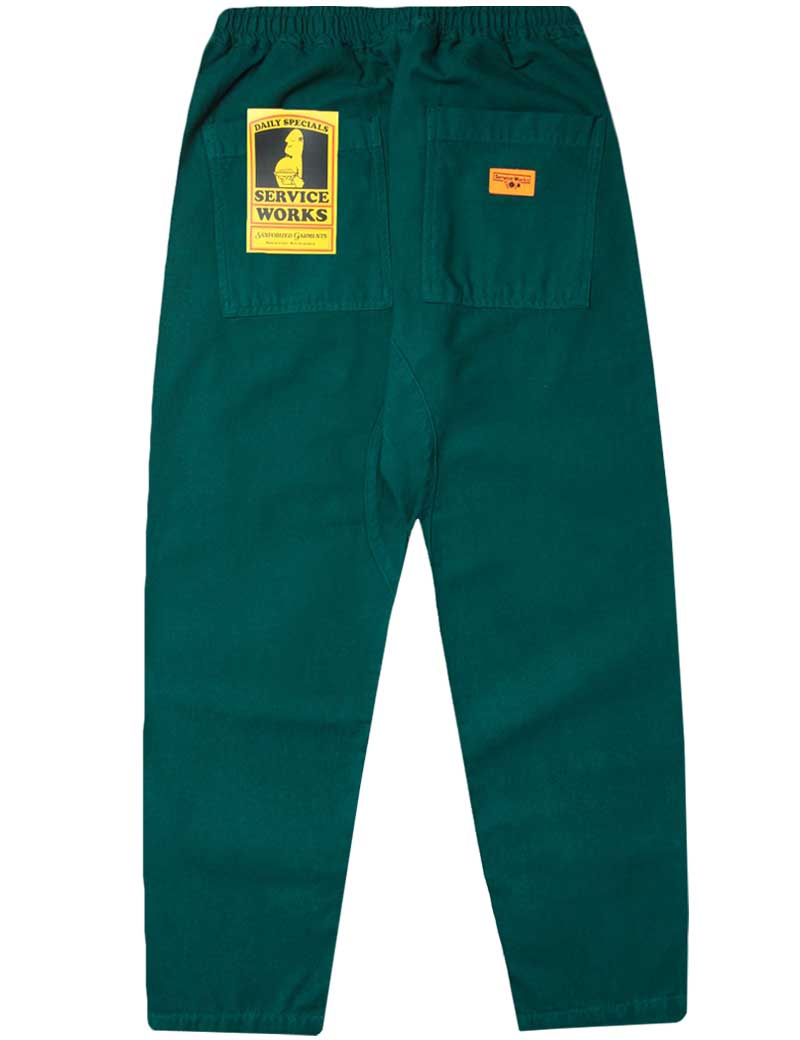 Service Works Classic Chef Pants Teal