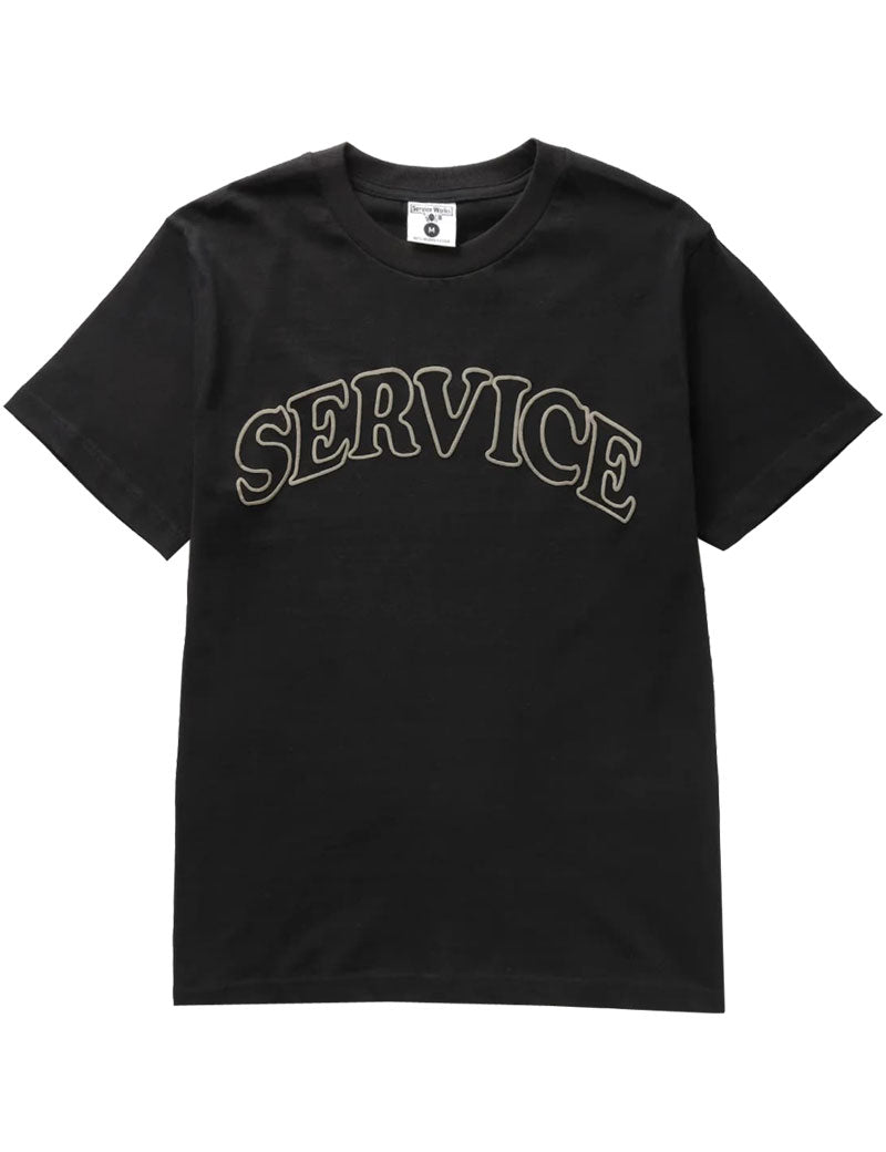 Service Works Arch Logo T-Shirt Black