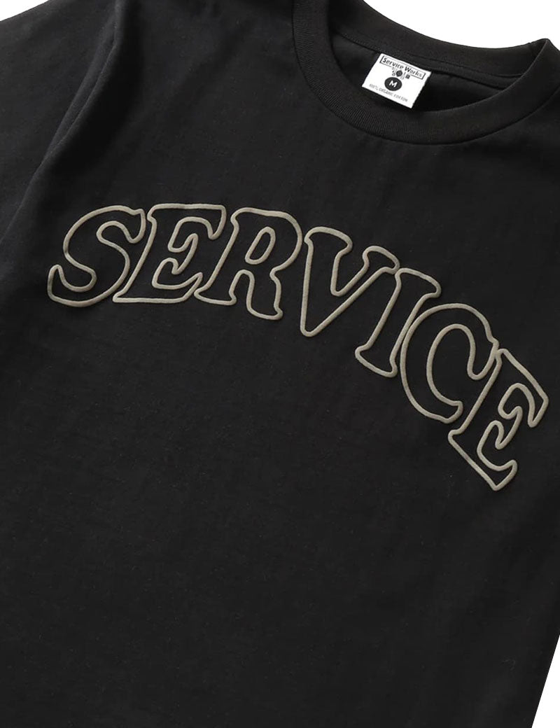 Service Works Arch Logo T-Shirt Black