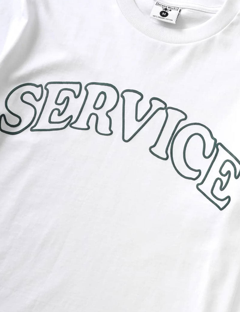 Service Works Arch Logo T-Shirt White