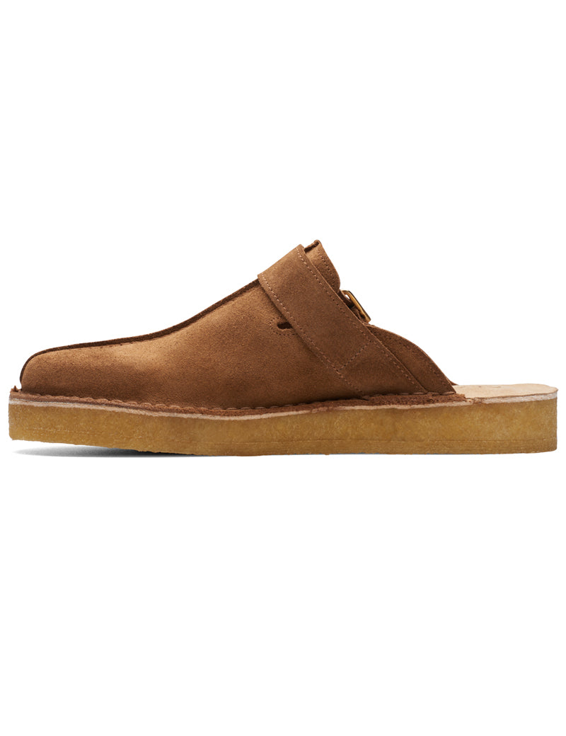 Clarks Originals Trek Mule Caramel Suede