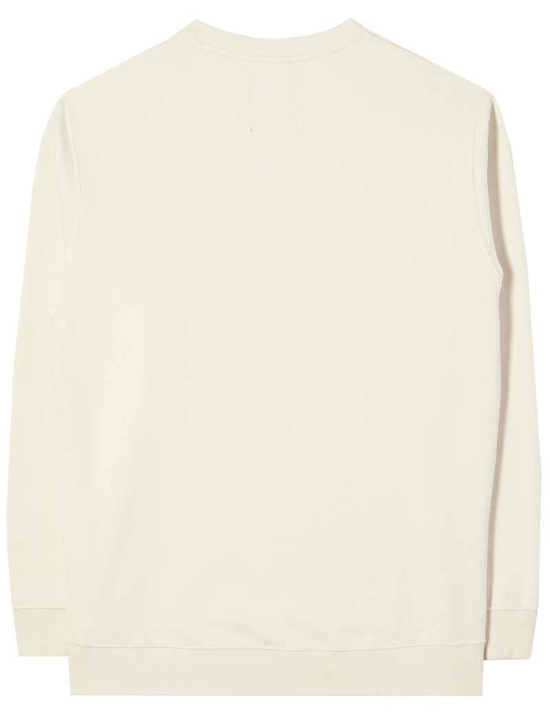 EDWIN JAPANESE SUN SWEATSHIRT WHISPER WHITE