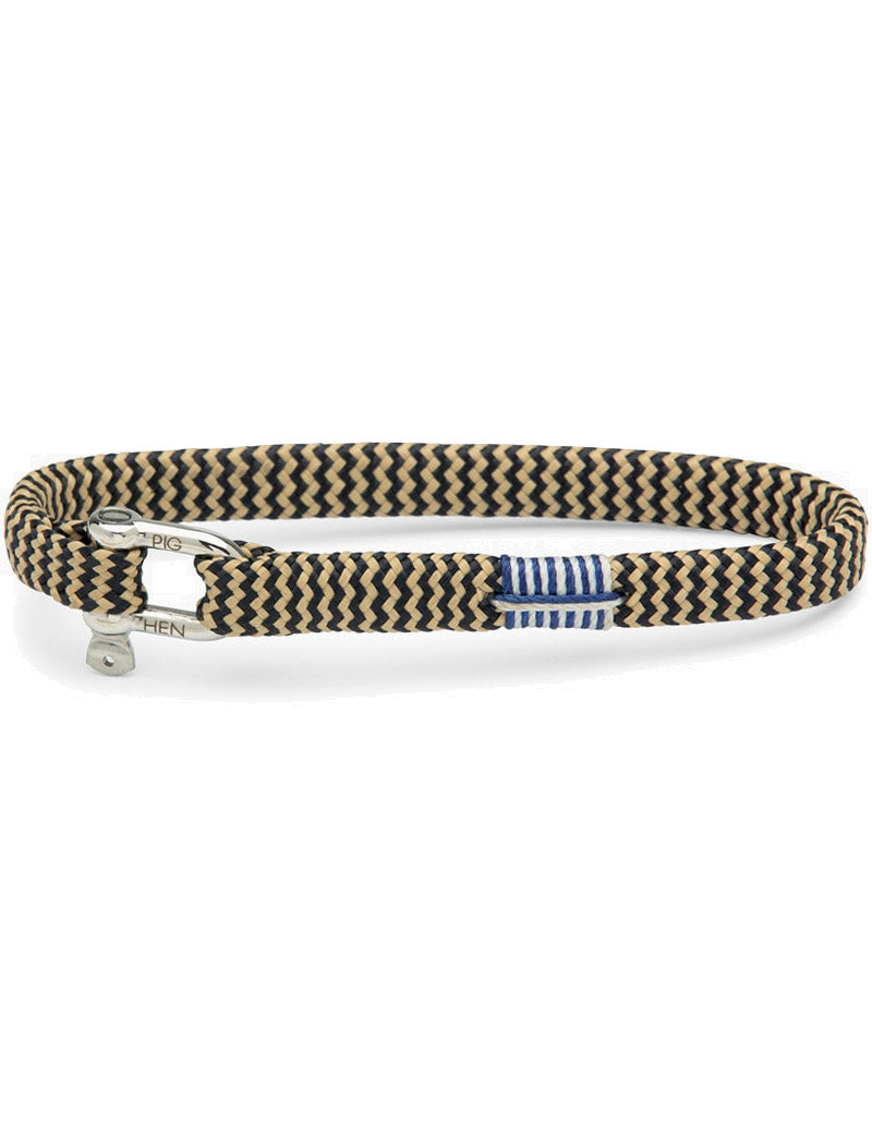 Pig & Hen Vicious Vik Rope Bracelet Navy Sand