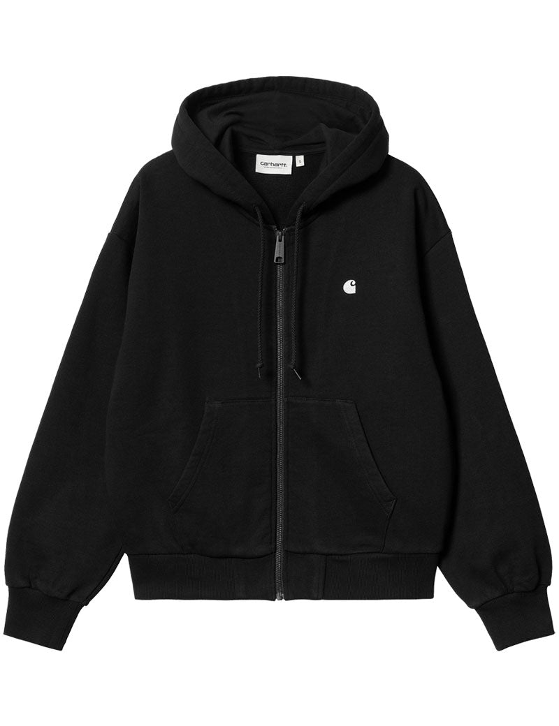 Carhartt Wip W' Hooded Casey Jacket Black Silver