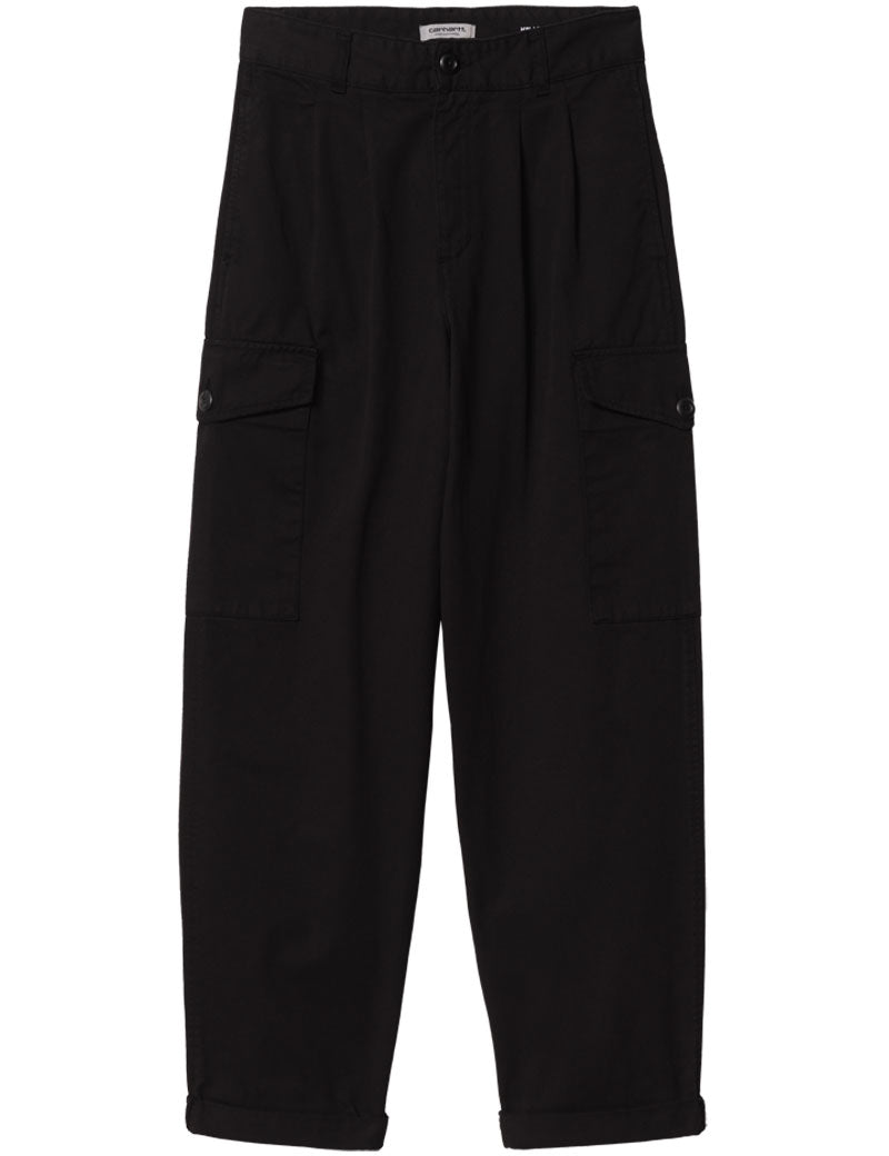 Carhartt W' Collins Pant Black Garment Dyed