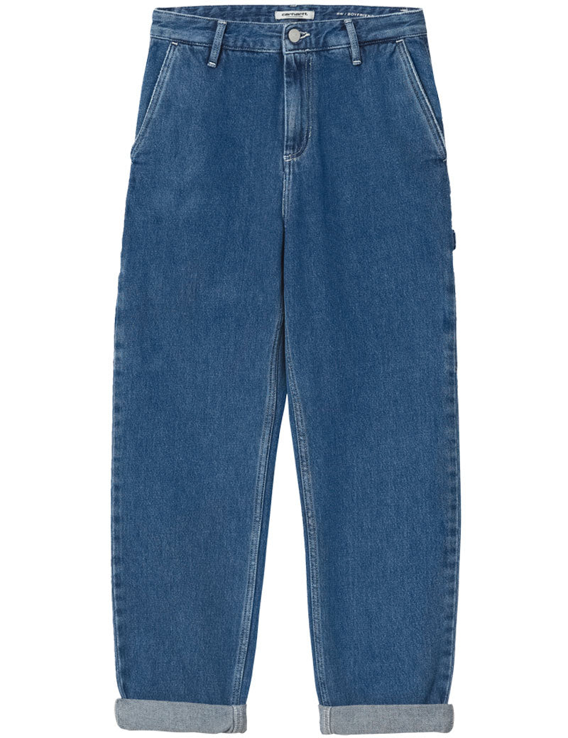 Carhartt W' Pierce Pant Blue Stone Washed