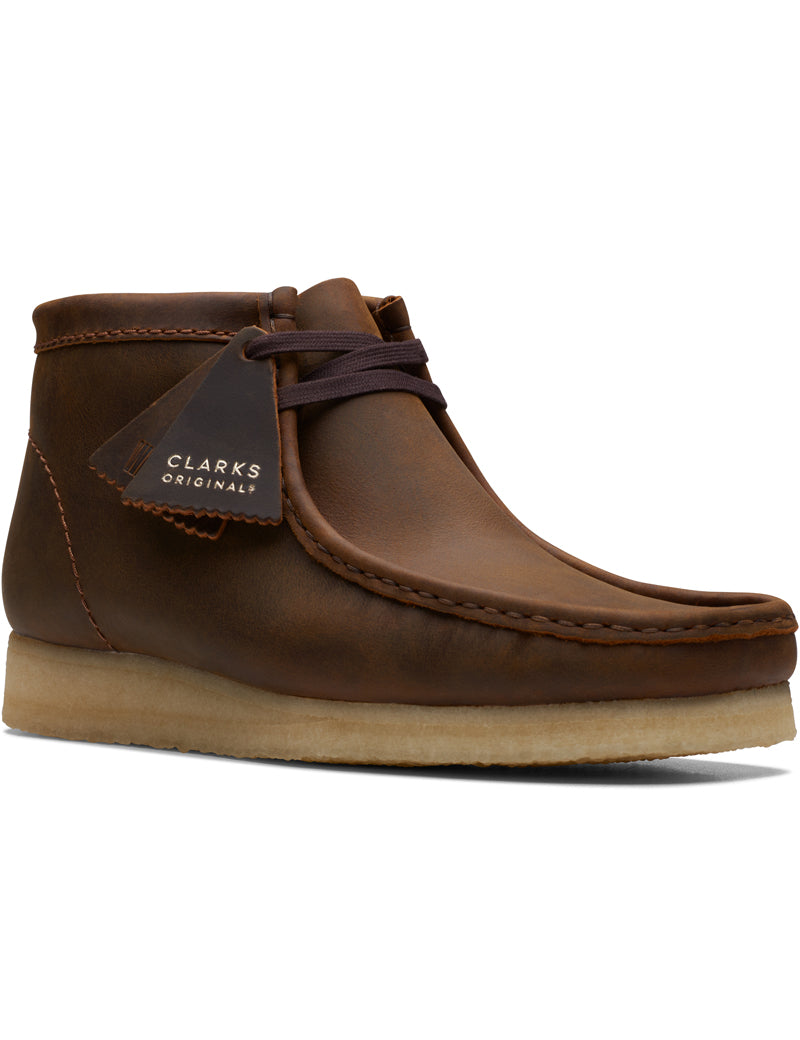 Clarks Originals Wallabee Boots Beeswax Leather