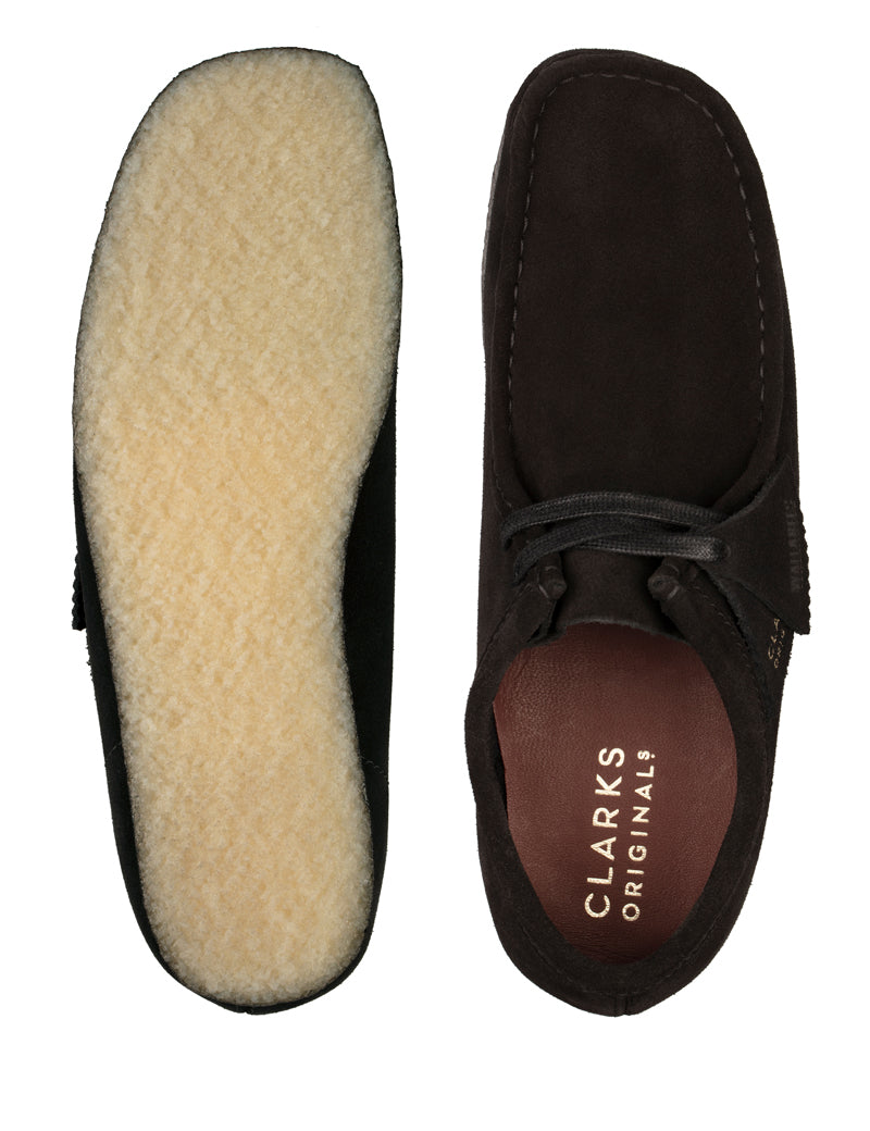 Clarks Originals Wallabee Black Suede