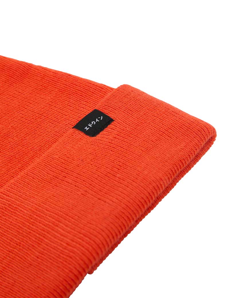 EDWIN WATCH CAP BEANIE TANGERINE TANGO