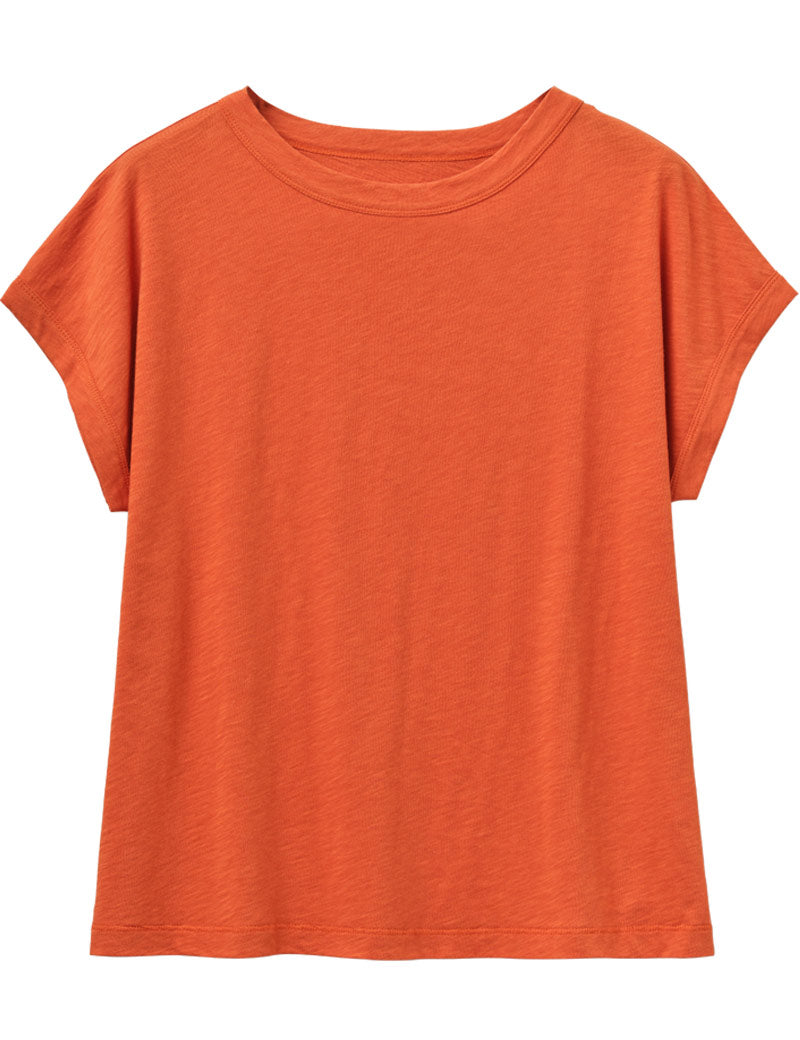 Toast Easy Organic Cotton T-Shirt Mango