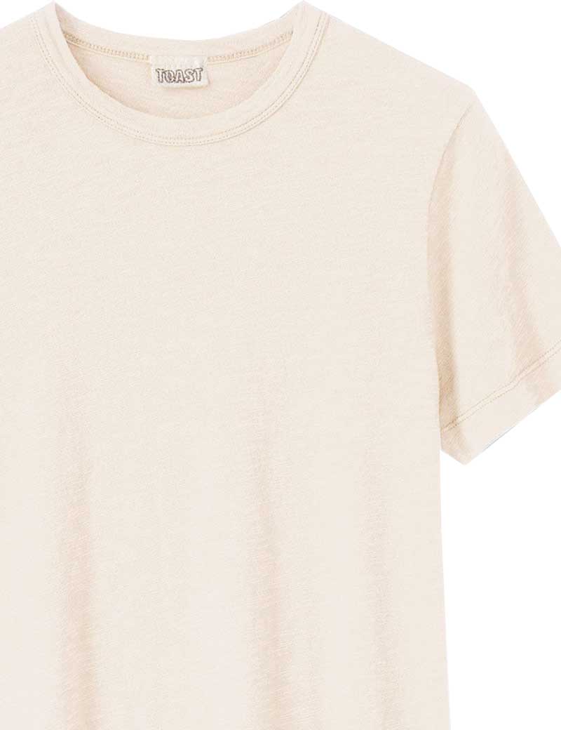 TOAST SADIE ORGANIC COTTON BOY T-SHIRT CHALK