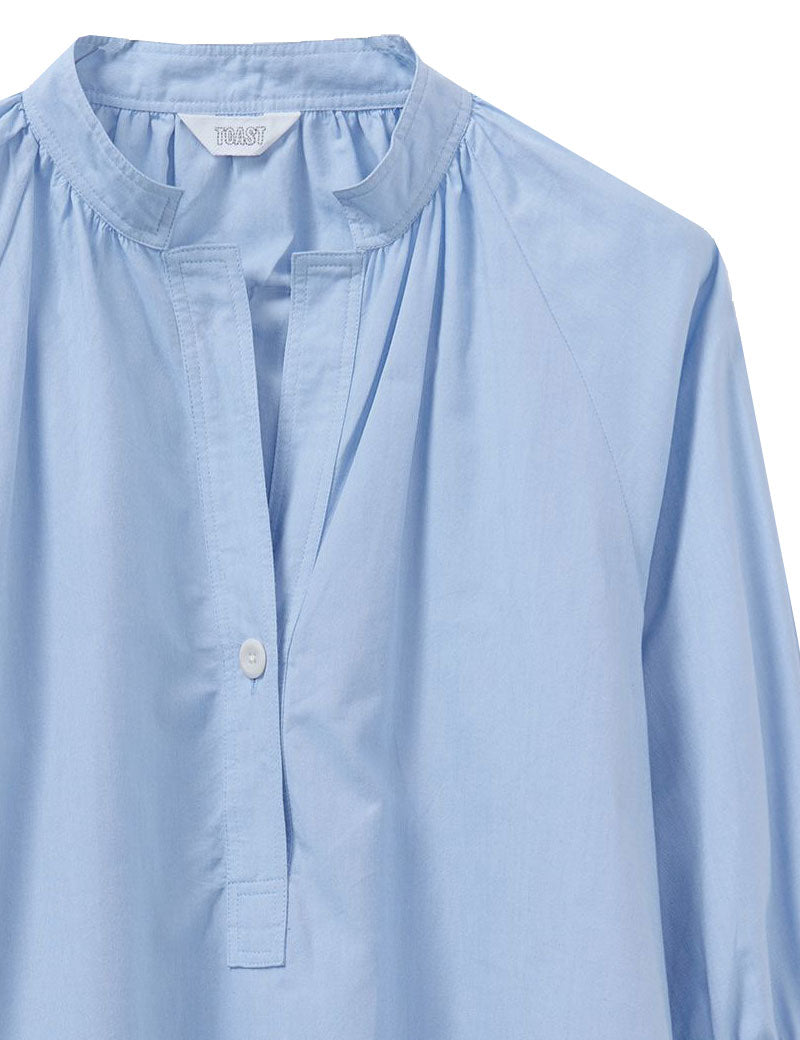 TOAST CATRIN COTTON OXFORD EASY SHIRT CHAMBRAY