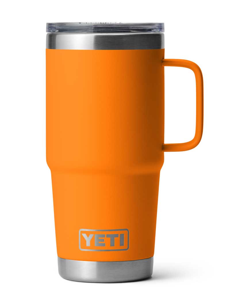 YETI RAMBLER TRAVEL MUG 591ML 20OZ KING CRAB LIMITED EDITION