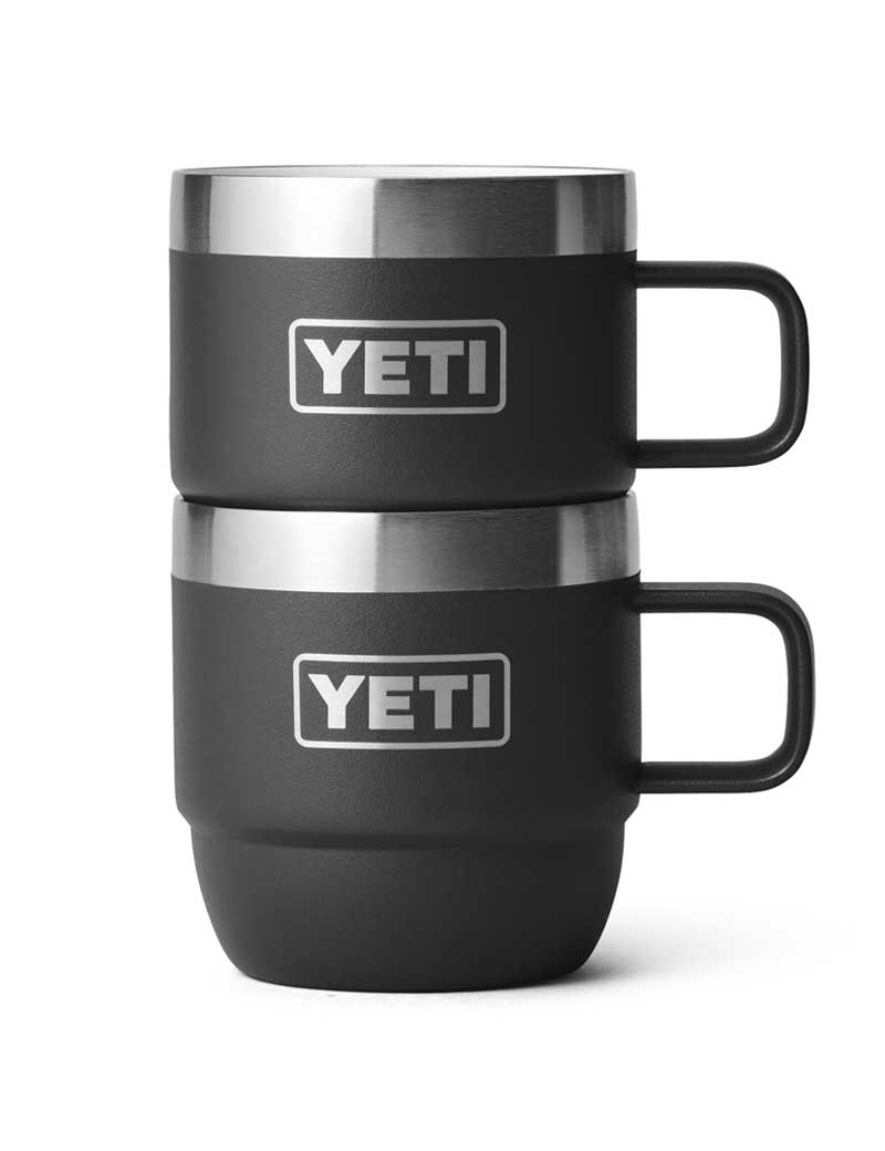 YETI RAMBLER ESPRESSO STACKABLE MUG 2 PACK BLACK