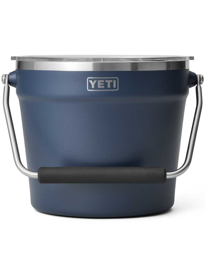 YETI RAMBLER BEVERAGE BUCKET 7.6L NAVY