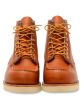 RED WING 875 6" MOC TOE BOOTS ORO LEGACY LEATHER