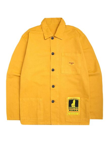 SERVICE WORKS CLASSIC COVERALL JACKET GOLD