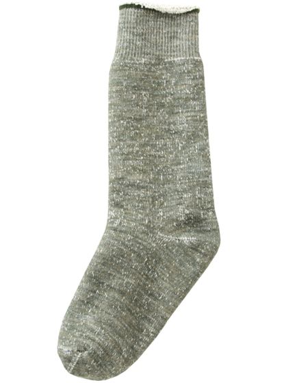 ROTOTO DOUBLE FACE CREW SOCKS R1001 ARMY GREEN