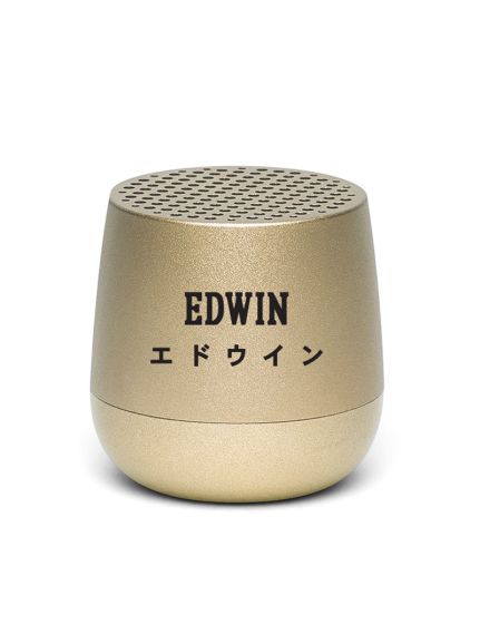 EDWIN X LEXON MINI SPEAKER GOLD