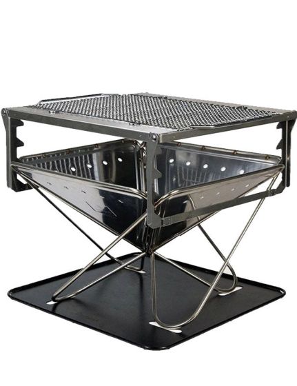 SNOW PEAK TAKIBI FIRE AND GRILL WITH CARRY BAG