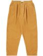 UNIVERSAL WORKS PLEATED CORD TRACK PANT CORN
