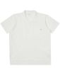 UNIVERSAL WORKS VACATION POLO SHIRT OFF WHITE PIQUET