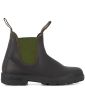 BLUNDSTONE 519 STOUT BROWN OLIVE CHELSEA BOOTS