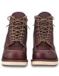RED WING 8856 6" MOC TOE BOOTS OXBLOOD MESA LEATHER