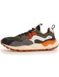 FLOWER MOUNTAIN YAMANO 3 SUEDE NYLON TRAINERS ANTHRACITE KAKY