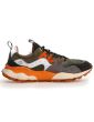 FLOWER MOUNTAIN YAMANO 3 SUEDE NYLON TRAINERS ANTHRACITE KAKY